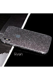 CepteToptan Ally İPhone X Xs Parlak Simli 360 Full Kaplama Sticker-(1903) - DROPX1482-4503