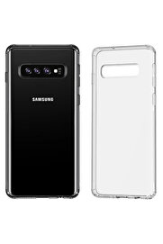 CepteToptan Galaxy S10 Simple Ultra İnce Kamera Korumalı Silikon Kılıf-(1903) - DROPX8149-9499