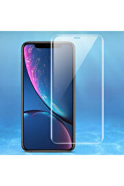 CepteToptan İPhone 11-XR 3D Hidrojel Membran Ekran Koruyucu-(1903) - DROPX3967-5164 Uyumlu