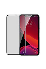 CepteToptan İPhone 11 Pro/ XS/X 023mm Anti Spy Çerçeveli Tempered Cam Ekran Koruyucu-(190 - DROPX2291-2302
