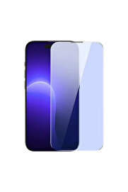 CepteToptan Crystal 0.3mm Anti-Blue iPhone 14 Pro Full Tempered Ekran Koruyucu 2 Adet Set-(1 - DROPX3741-1174