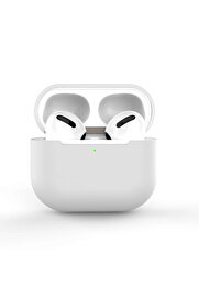 CepteToptan Ally Apple 3 için Ultra İnce Koruma Silikon Kulaklık Kılıfı-(1903) - DROPX2707-3464