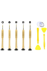 gizmurstore Jiafa Jf-8140 10 Parça Çok Fonksiyonlu Cep Telefonu Tamir Seti-(5775) - GMS2831-2442