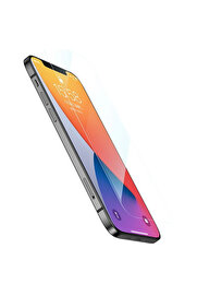 CepteToptan ALLY iPhone 12-İPhone 12 Pro 6.1 Tempered Cam Ekran Koruyucu-(1903) - DROPX3199-8361
