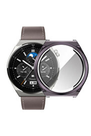 CepteToptan Ally Huaewei Watch GT 3 Pro 46mm UyumluKılıf 360 Full Koruma Ultra İnce Silikon Kı - DROPX9608-4187