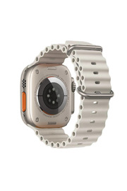 CepteToptan Ally Apple Watch 7-8 45mm 6-5-4 44mm Watch Ultra 49mm Marine Silikon Kayış Kor - DROPX4366-5604