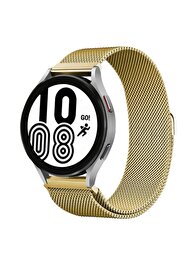 CepteToptan Watch 20mm Metal Mıknatıslı Kordon - Gold - DROPX6160-7484