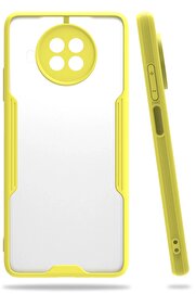 CepteToptan Xiaomi Mi 10T Lite Kılıf Platin Silikon - Sarı - DROPX8912-1198