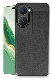 Toptan Bulurum Vivo Y18 Kılıf Auto Focus Kapak - Siyah