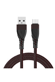 gizmurstore ALLY QC3.0 USB To Type-c Hızlı Şarj Kablosu-(5775) - GMS6588-6231