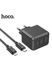 CepteToptan HOCO CS14A Ocean PD20W+QC3.0 Girişli Hızlı Şarj Başlığı Ve Type-C To iPh - DROPX5195-4037