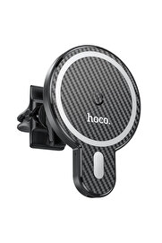 CepteToptan HOCO CA85 Araç Havalandırma Bölmesi 15W Kablosuz Hızlı Şarj Telefon Tutucu - DROPX5267-1178