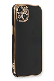 Toptan Bulurum iPhone 13 Kılıf Volet Silikon - Siyah