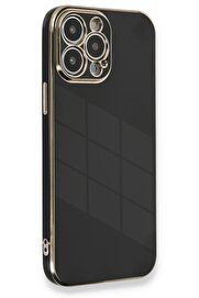 Toptan Bulurum iPhone 13 Pro Kılıf Volet Silikon - Siyah