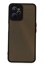 Toptan Bulurum Realme C35 Kılıf Montreal Silikon Kapak - Siyah