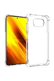 gizmurstore ALLY Poco X3 Anti-Drop Silikon Kılıf Shockproof Kılıf-(5775) - GMS9934-6517