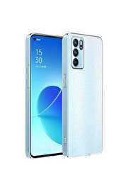 CepteToptan OPPO Reno 6 Pro Kılıf Kamera Korumalı Ultra İnce Şeffaf Silikon Kılıf-(19 - DROPX9811-3009