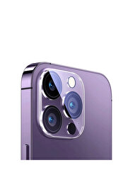 Najmaddin iPhone 15 Pro/15 Pro Max için Crystal Serisi HD Cam Kamera Koruyucu 2 Adet Set-(577 - najmaddin848