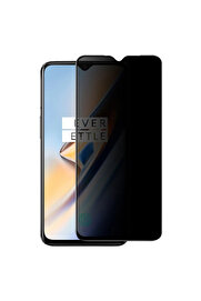 gizmurstore Oneplus 7 3D Full Privacy Gizlilik Tempered Cam Ekran Koruyucu-(5775) - GMS1784-7942