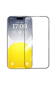 CepteToptan iPhone 15 uyumlu HD Tempered Full Koruma Cam Ekran Koruyucu-(1903) - DROPX3208-9540