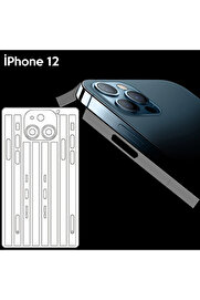 CepteToptan İPhone 12 6.1 Hidrojel Hayalet Yan Alt Üst Kamera Kaplama Film-(1903) - ARLT7168-8677
