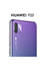 CepteToptan Huawei P20 Yüksek Çözünürlüklü Kamera Lens Koruma Camı-(1903) - DROPX3265-9051