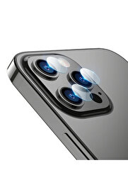 CepteToptan ALLY İPhone 13 Pro-13 Pro Max Tempered Glass Cam Kamera Koruyucu-(1903) - DROPX5186-9239