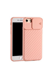 CepteToptan iPhone SE3-SE2 İPhone 8-7 Kılıf Kamera Kapatan koruyucu Sürgülü Kılıf-(1 - DROPX7254-1075