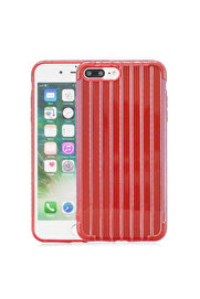 CepteToptan Ally iPhone 8 Plus 7Plus Trunk Lines ince Soft Silikon Kılıf-(1903) - DROPX6782-1076
