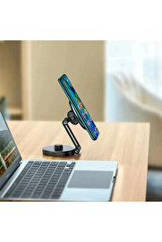 CepteToptan LE-07 Torpido Üstü Araç İç Ve Masa Üstüi Magsafe Telefon Tutucu-(190 - DROPX7391-5626