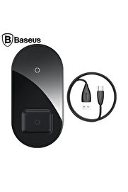 CepteToptan Simple 2in1 Kablosuz Wireless Şarj 18W iPhones+iPods-(1903) - DROPX3264-7147