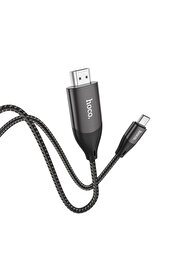 CepteToptan HOCO UA16 Type-C to HDMI 4K 30hz Ses ve Görüntü Aktarma Kablosu-(1903) - DROPX2600-1838