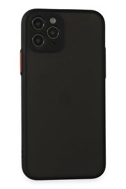 Toptan Bulurum iPhone 11 Pro Kılıf Montreal Silikon Kapak - Siyah