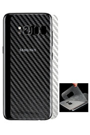 CepteToptan Ally Galaxy S8 Plus Arka Şefaf Arka Koruma Bandı-(1903) - DROPX8421-8203