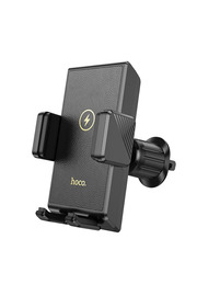 CepteToptan Hoco HW21 Klima Havalandırma Bölmesi Wireless Kablosuz Şarj Araç Telefon Tut - DROPX3382-2842