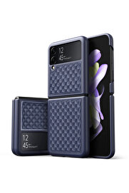 CepteToptan Dux Ducis Venice Series Samsung Galaxy Z Flip4 5G için Premium Deri Kılıf-(19 - DROPX1622-5196