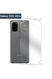 gizmurstore ALLY SM Galaxy S20 Ultra Hidrojel Hayalet Arka Tam Kaplama Film-(5775) - GMS7229-4634