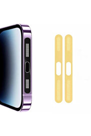 CepteToptan Ally iPhone 14 Pro Max İçin Anti-Dust Toz Ve Kir Önleyici Sticker 2 Adet Set- - DROPX5162-8831