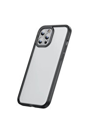 gizmurstore iPhone 12 Pro Max Kamera Lens Koruyuculu Frame Kılıf-(5775) - GMS3404-2177