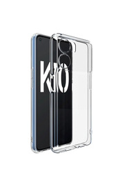 CepteToptan Ally OPPO K10 5G Kılıf Kamera Korumalı Ultra İnce Şeffaf Silikon Kılıf-(1 - DROPX2951-7772