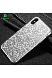 CepteToptan Floveme İPhone X- XS Mozaik Ultra Slim Premium Pc Fit Kılıf-(1903) - DROPX1491-3711