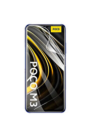 CepteToptan Xiaomi Poco M3 Full Kaplama Hidrojel Film Ekran Koruyucu-(1903) - DROPX2698-2526