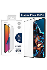 gizmurstore Dux Ducis Xiaomi Poco X5 Pro Full Kaplama Cam Ekran Koruyucu-(5775) - GMS5456-9298