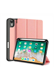 gizmurstore Dux Ducis iPad Mini 6 (2021) Kılıf Kalem Bölmeli Standlı Domo Series-(5775) - GMS6883-3672