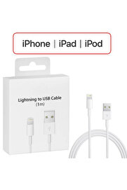 MKR İPhone 14-13-12-11 XR XS 8-7 Lİghtİng 1metre Usb Şarj Kablosu-(5775) - AYS7441-8920