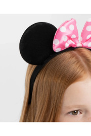 Buti̇k Bfs Pembe Fi̇yonklu Mi̇nni̇e Mouse Tacı Mi̇ni̇ Kulak