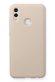 CepteToptan Huawei P Smart 2019 Kılıf Nano içi Kadife Silikon - Pudra - DROPX5439-3101