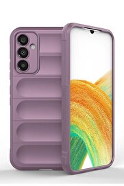 CepteToptan Samsung Galaxy M14 5G Kılıf Optimum Silikon - Mor - DROPX3562-3923