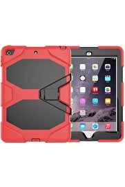 CepteToptan iPad 5 Air 9.7 Kılıf Griffin Tablet Kapak - Kırmızı - DROPX3603-9658