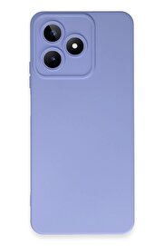 CepteToptan Realme C53 Kılıf Nano içi Kadife Silikon - Lila - DROPX6246-3656